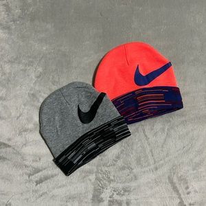 Nike beanie hats (2) NWOT